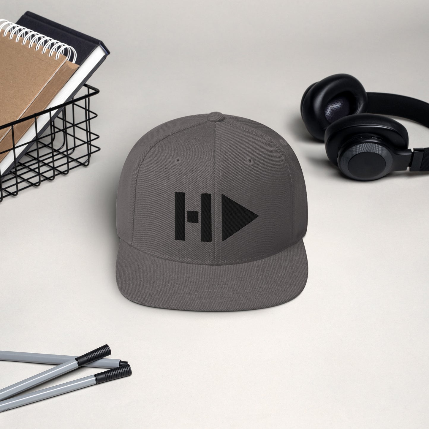 Hit Play Snapback Hat