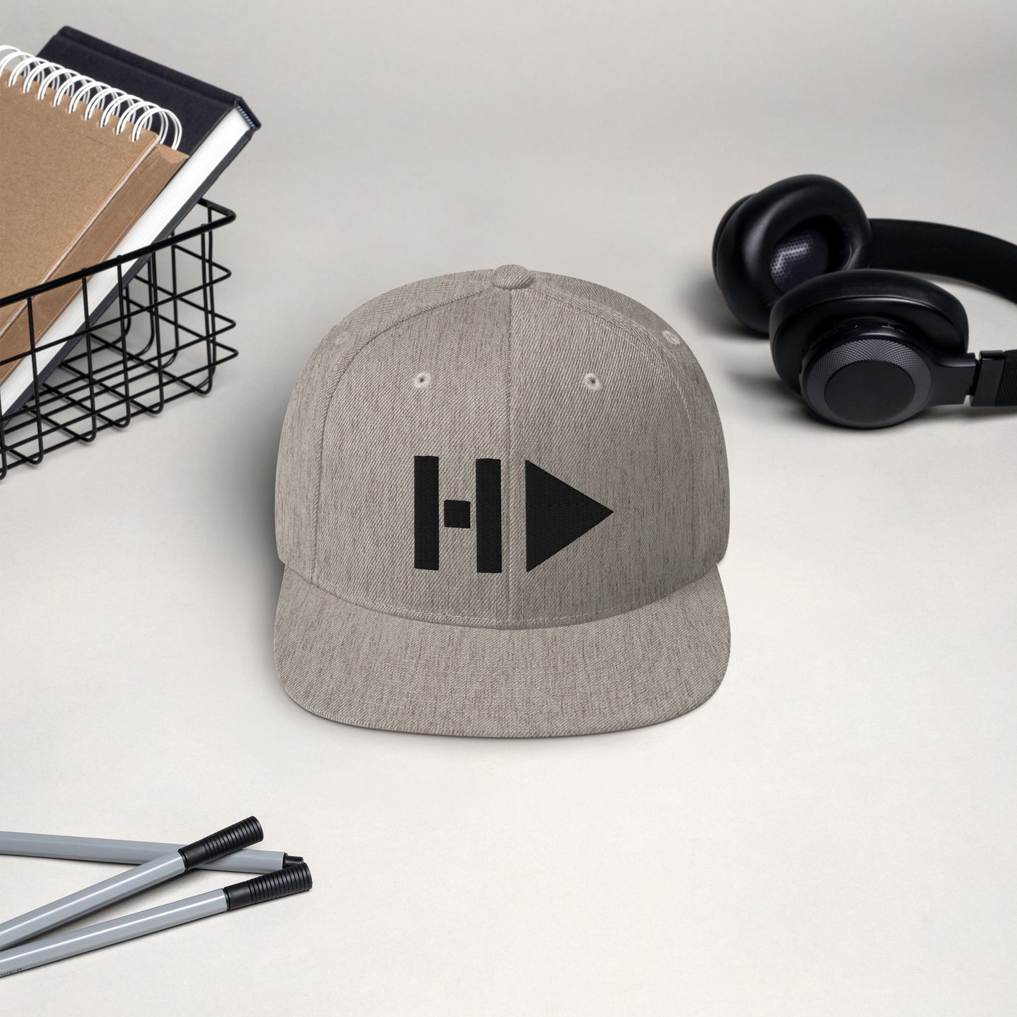 Hit Play Snapback Hat