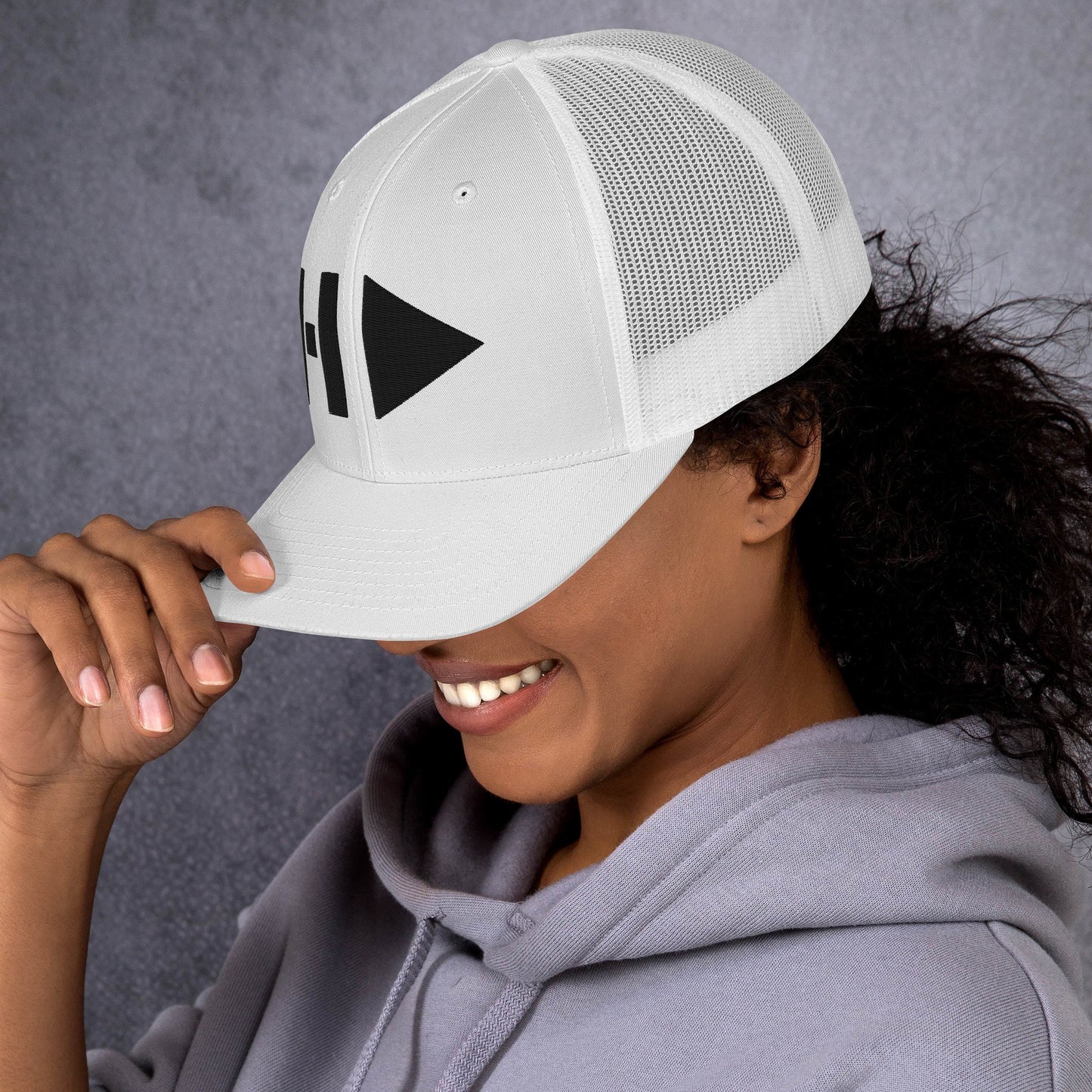 Hit Play Trucker Cap