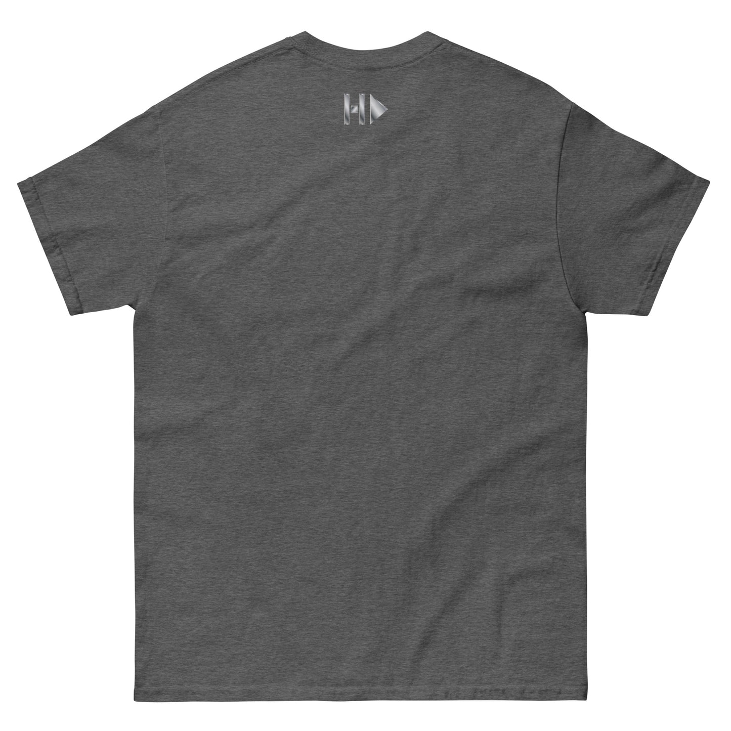 Hit Play Classic T shirt With Silver Logo