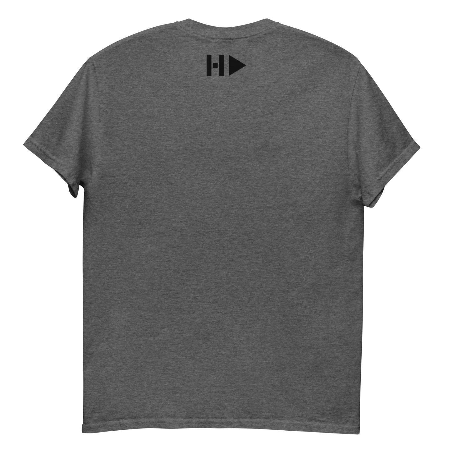 Hit Play Classic T'Shirt With Black Logo