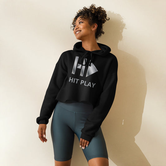 Hit Play Crop Too Hoodie